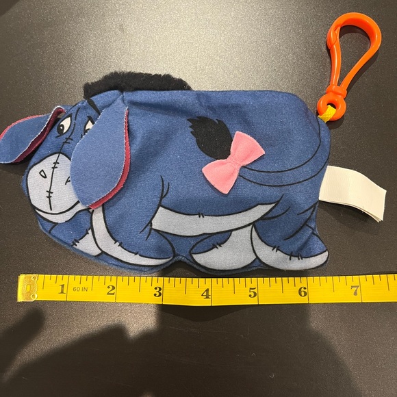 Disney Winnie the Pooh Bag Charm Key Holder McDonalds McD Kawaii Smile fob Y2K - Picture 6 of 6